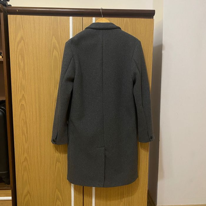 Zara Slim Fit Вълна Палто XS - Ново