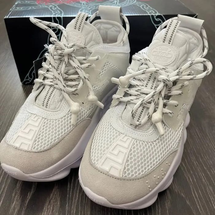 Versace chain reaction white