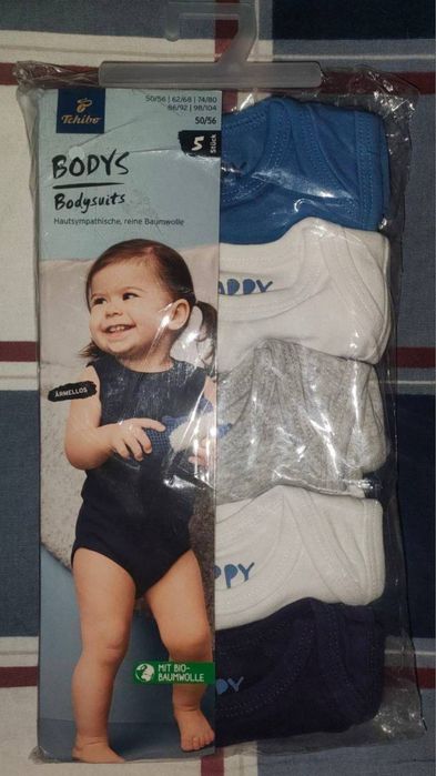 ‼️ Бодики без рукавов для малышей — Германия, качество премиум
