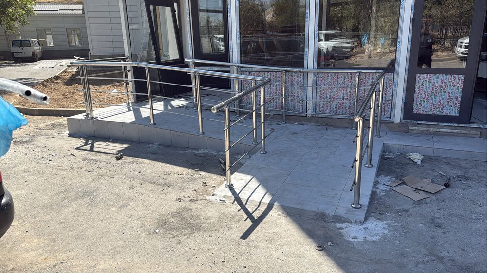 Перила из нержавейки