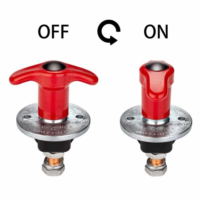 Авариен Прекъсвач Ключ маса 150А 250А 12V/24V