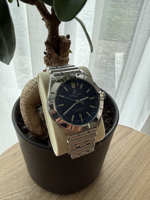 Ceas barbati automatic Breitling Chronomat GMT A32398
