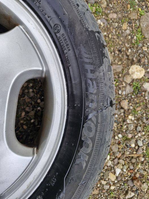 15ки Джанти за Мерцедес Оригинални 5х112 С Летни гуми 195/55/15 6мм Гр