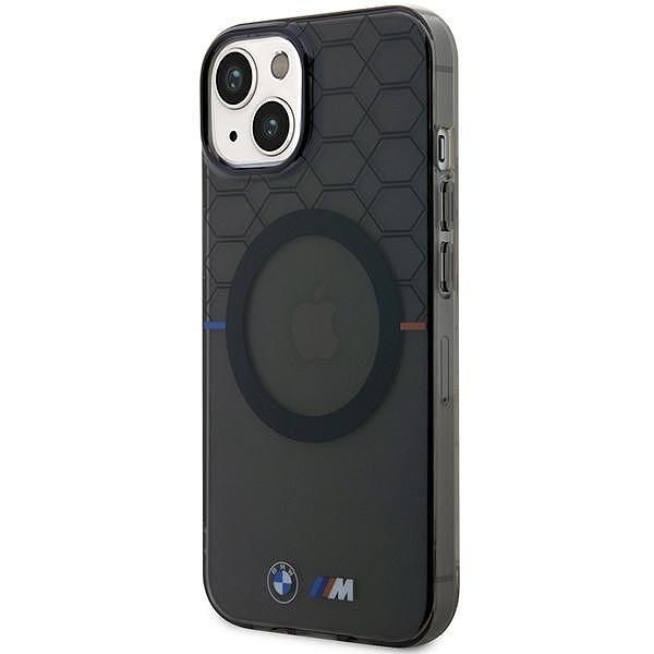 Case bmw bmhmp13mhgpk iphone 13 / 14 / 15 6.1" grey pattern magsafe