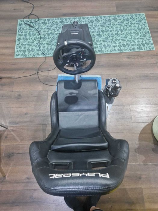 Logitech Scaun + Volan G920 + schimbator / stare excelenta