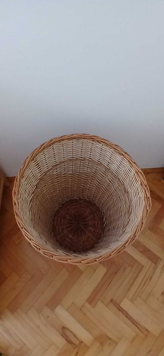 Coș de rufe / depozitare din răchită