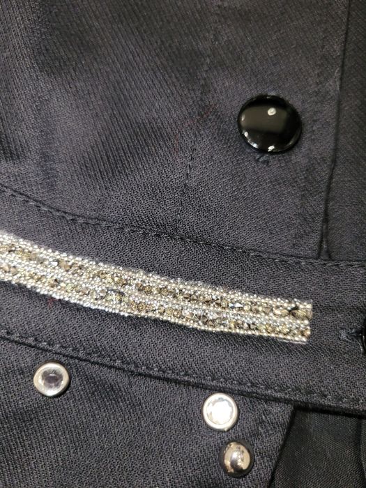 Черно манто Lucy