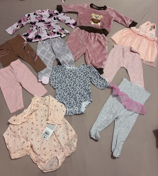 Лот дрешки за момиче размер 62