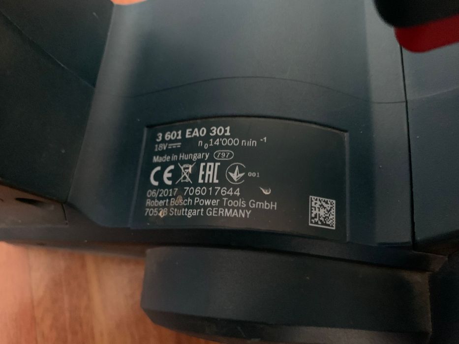 Bosch gho 18 V-Li