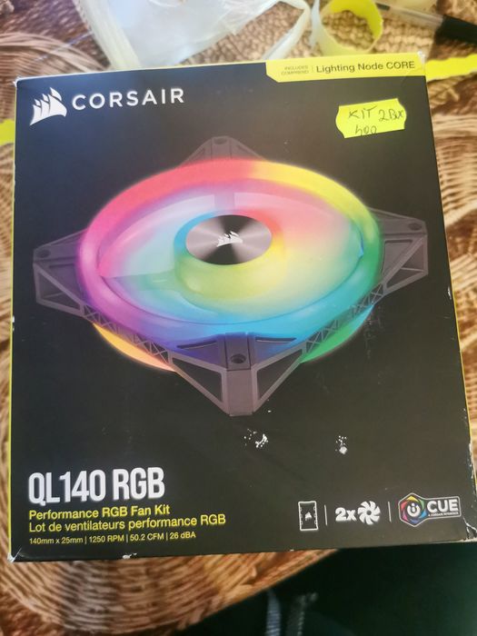 Kit 2 buc Corsair QL140 RGB