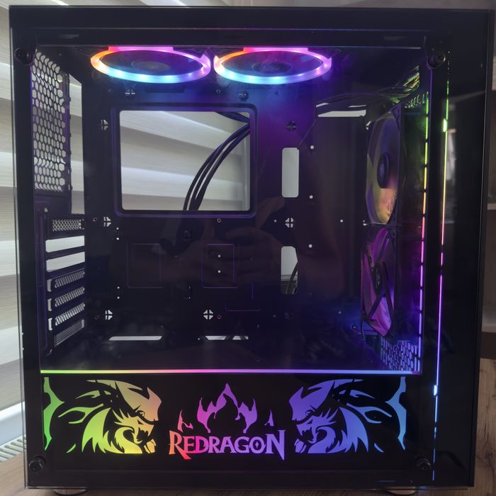 Carcasa Redragon Steeljaw ARGB + 4 ventilatoare