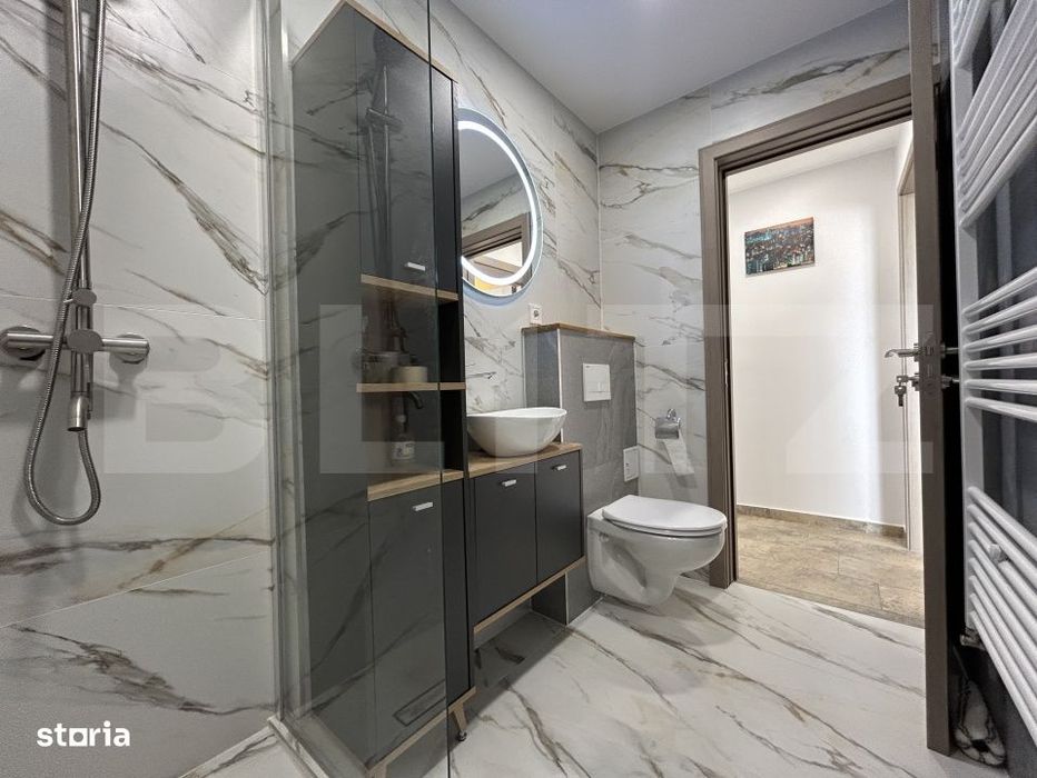 Apartament modern, complet renovat, 2 camere