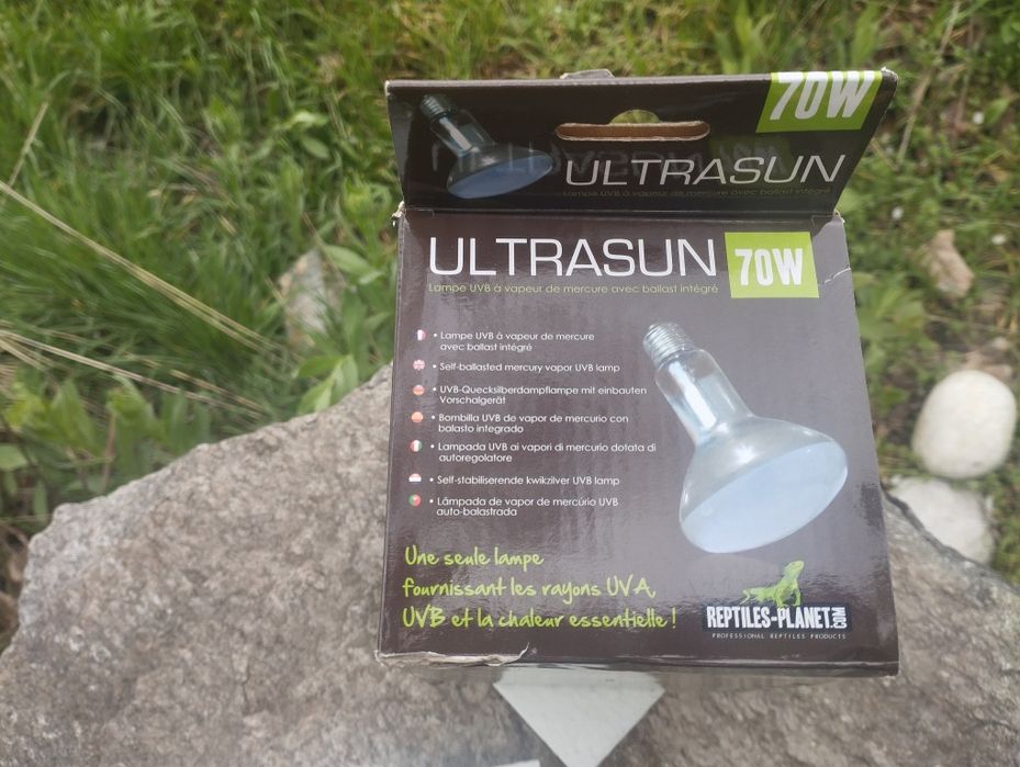 Лампа за терариум ,Живачна лампа за игуани,гущери, костенурки и т.н.т