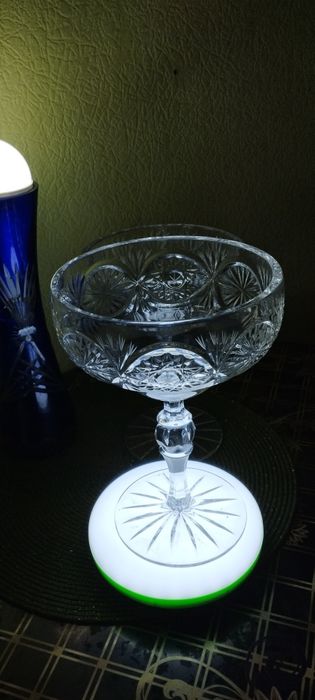 Ваза хрусталь ,2шт.Времен СССР.