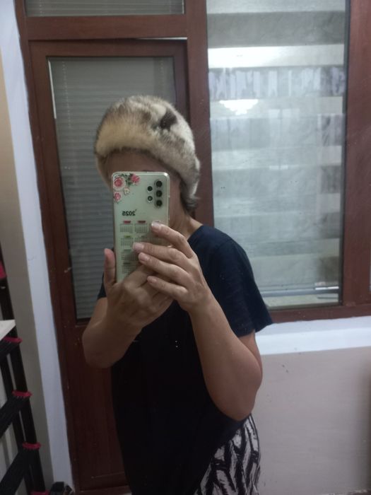 Шапка женская из натурального меха