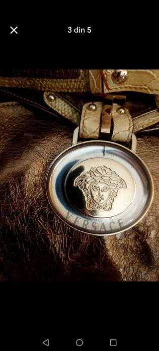 Geanta Versace aurie