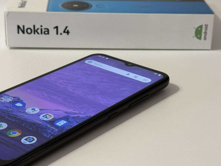 Бартер! Като НОВ! Nokia 1.4 Charcoal (Черен)