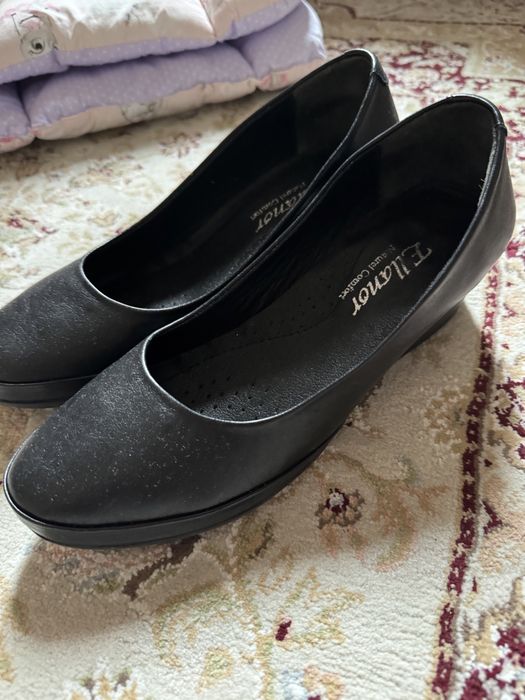 Туфли кожаные