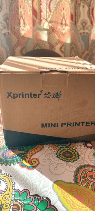 Mini printer для распечатки наклеек и чеков