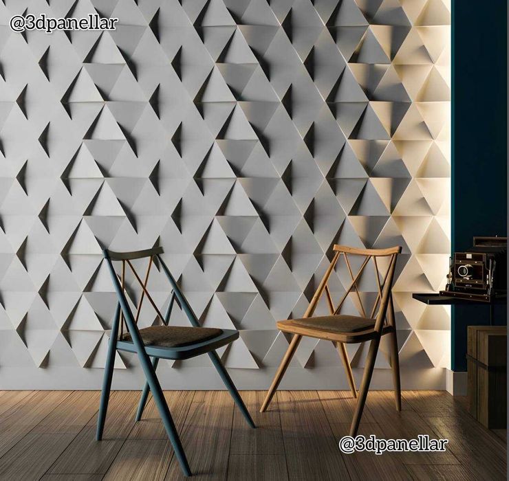 Декоративные гипсовые панели.