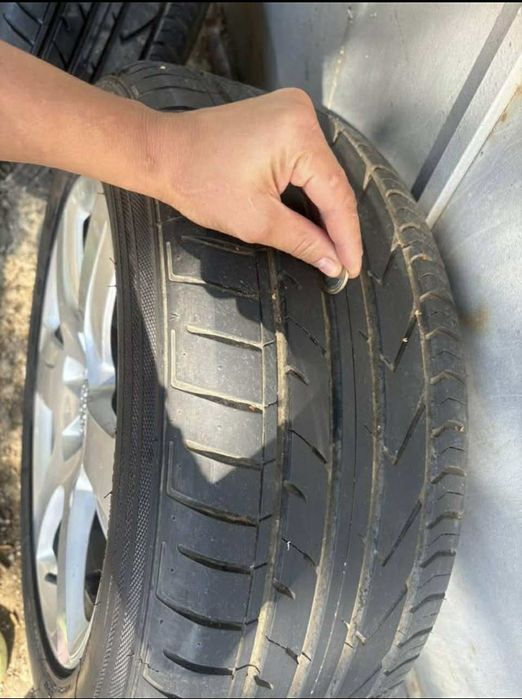 3бр.джати с гуми 225/55/17