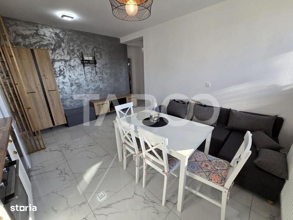 Apartament cu 2 camere decomandat 53 utili mobilat Doamna Stanca Sibiu — fotografia 1
