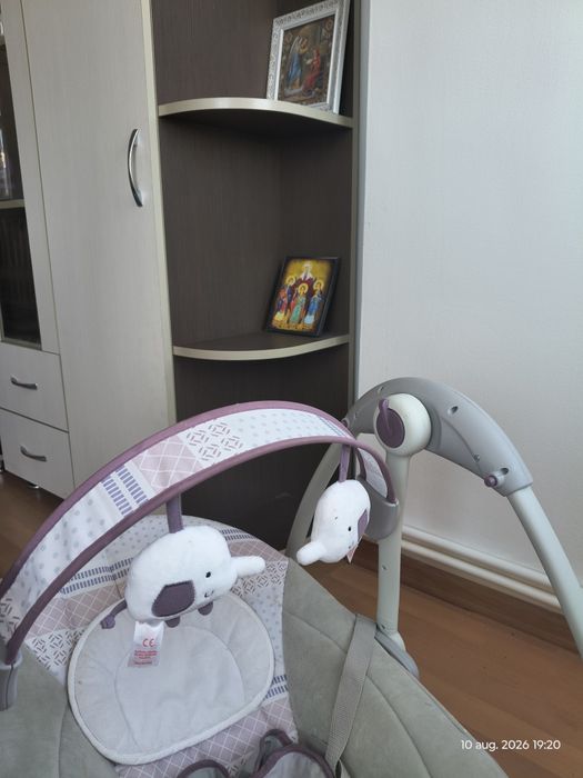 Leagăn electric bebe in stare foarte buna