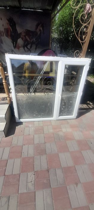 Платисковая окна высота 1.34 ширина 1.48