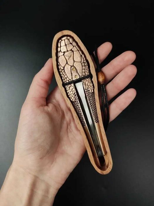 Эксклюзивный Варган "Змея" мастера Глазырина (Басовый, низкочастотный)