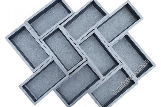 Формы для брусчатки и тротуарной плитки