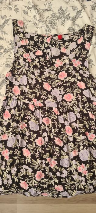 Frumoasa bluza dama rochie tochita vară