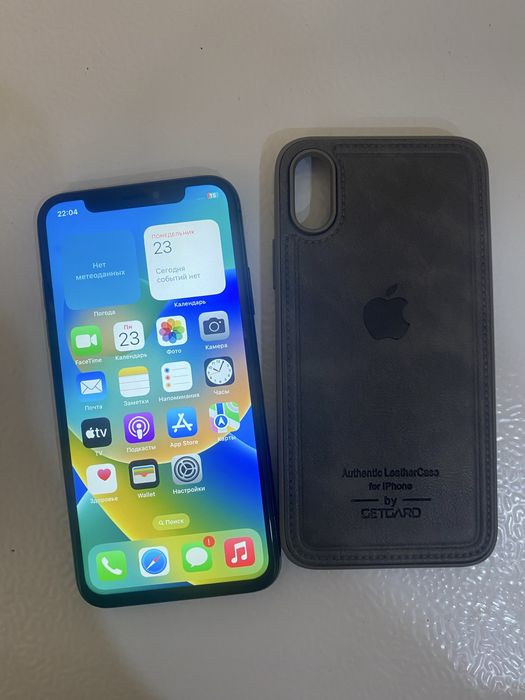 Продам iPhone Х чёрного цвета