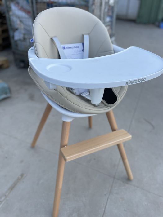 Scaun de masa KikkaBoo Elma 2in1 Roz