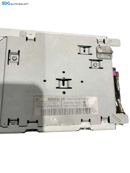 Radio CD Player Fara Safe Code Seat Alhambra 2010 - 2015 Cod 3C8035195H [S0127]