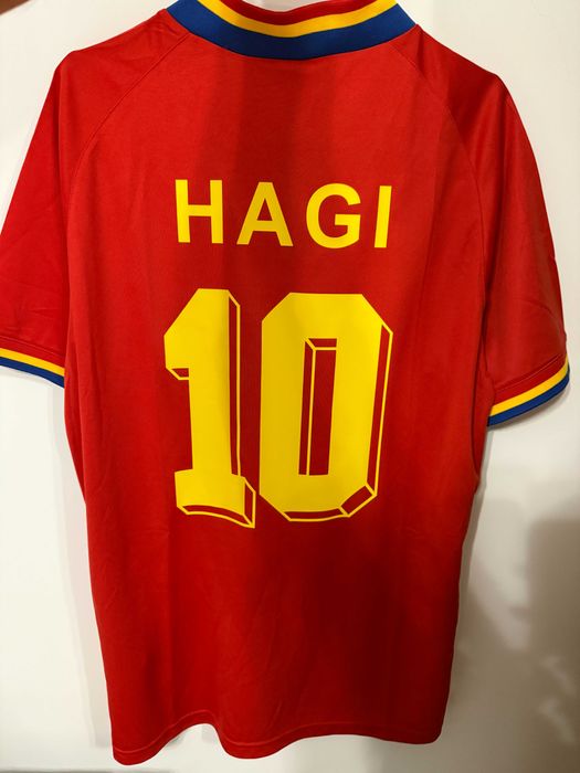 Tricou Hagi Romania 94 cupa mondiala 1994 fotbal retro