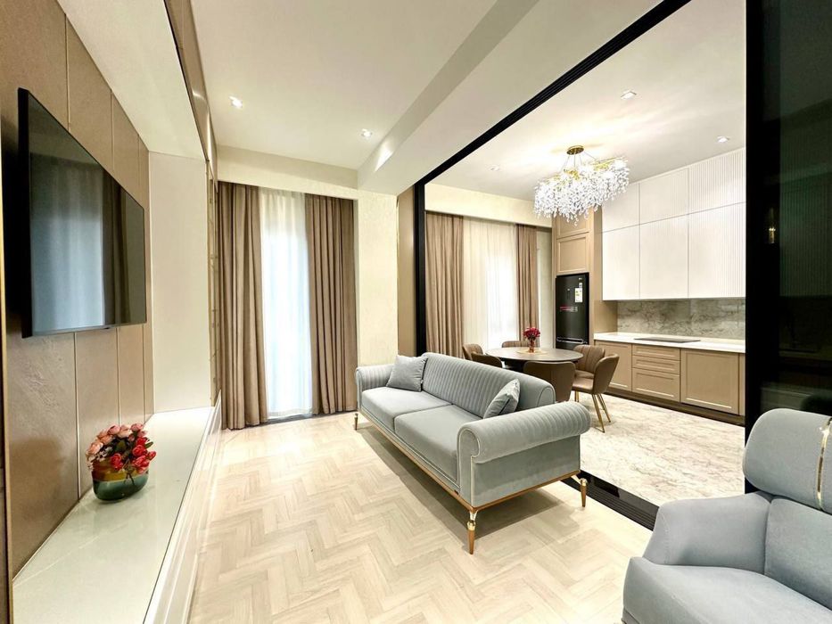 Жк Mirabad avenue! Сдается 3х-ком квартира! В элит комплексе!