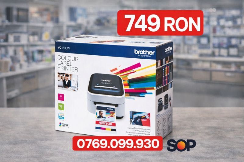 Brother VC-500W sigilat | garantie | factura | livrare gratuită