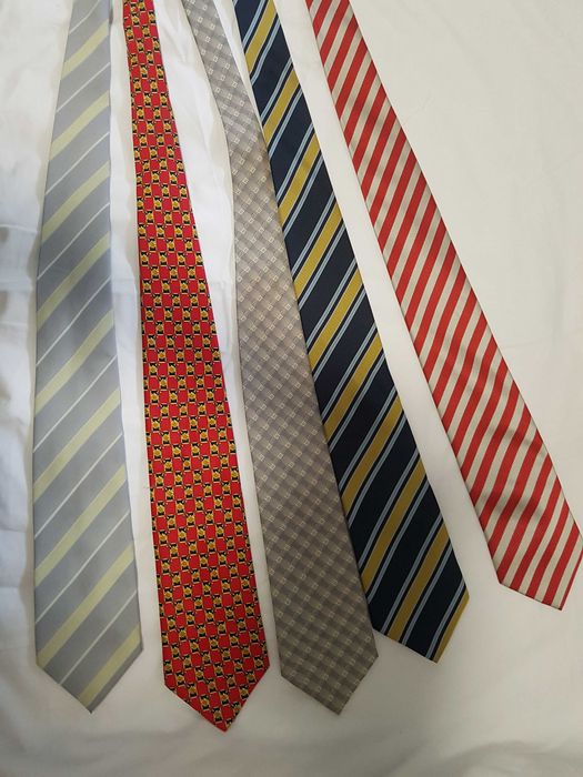 20 cravate de lux diverse marci italiene