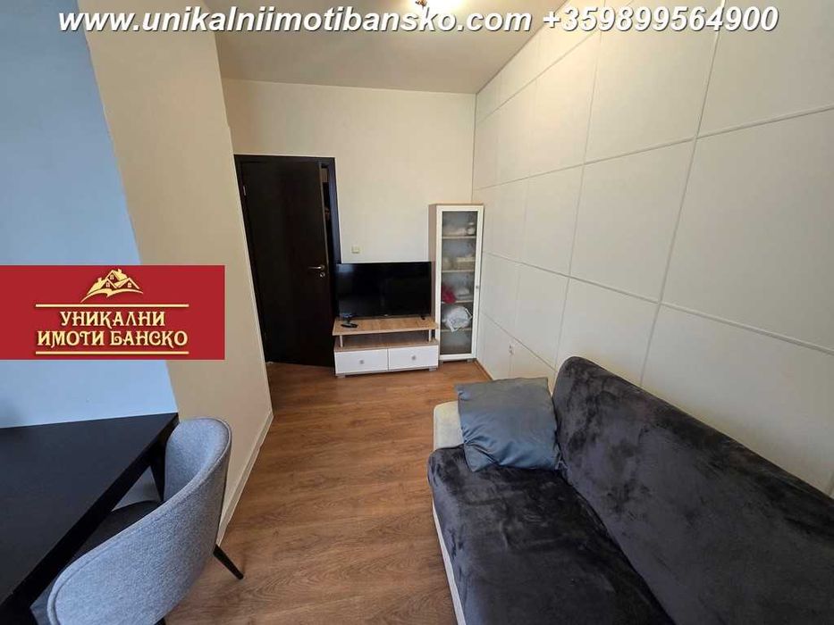 На минути пеша от лифта! Едностаен апартамент за продажба в Банско