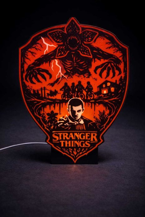 Lampi Stranger Things Vecna, Eleven, Demogorgon. Design unic
