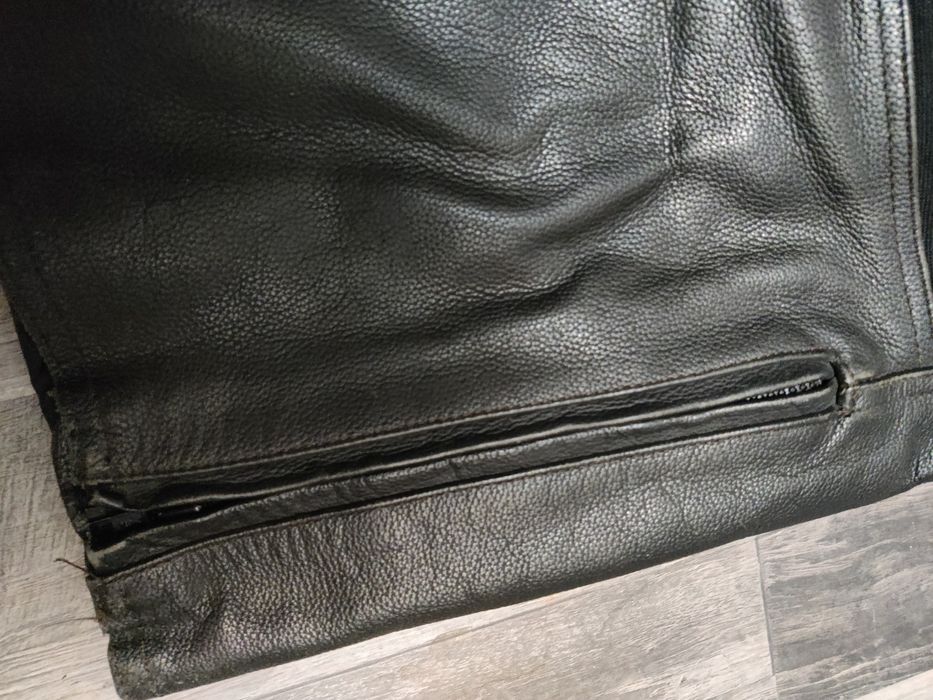 Кожен дамски мото панталон Polo