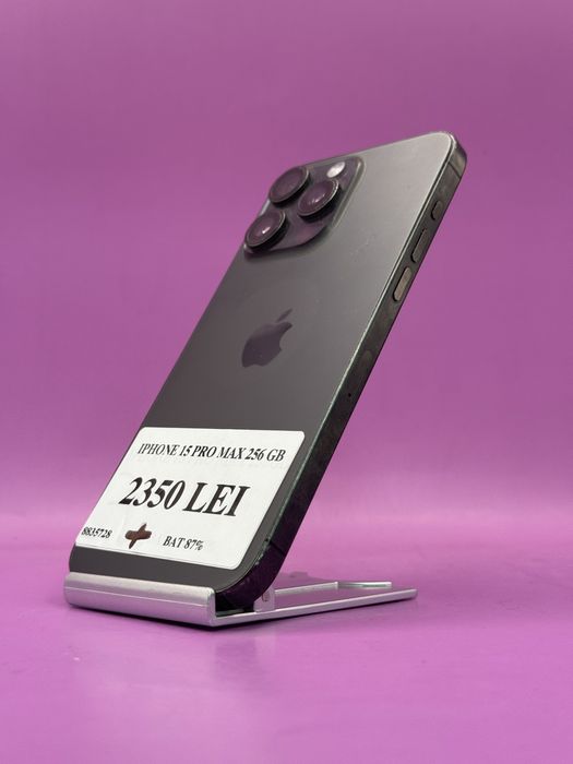 Iphone 15 Pro Max 256GB 87% •Amanet Matei Crangasi•88357