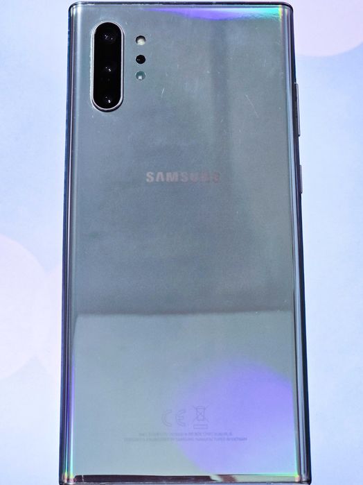 Samsung Galaxy Note 10 Plus + кутия + зарядно + протектор
