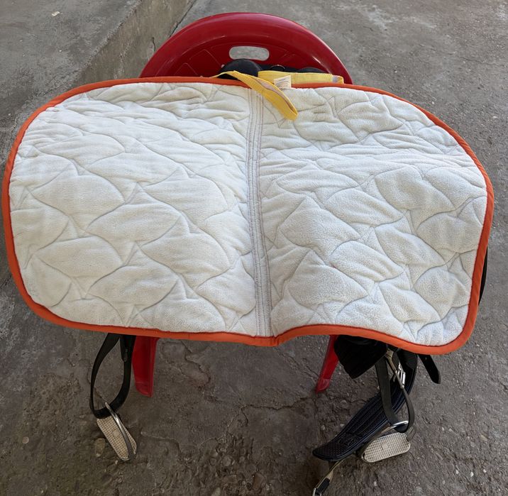 Șa echitație călărie + 2x căști + valtrap universal