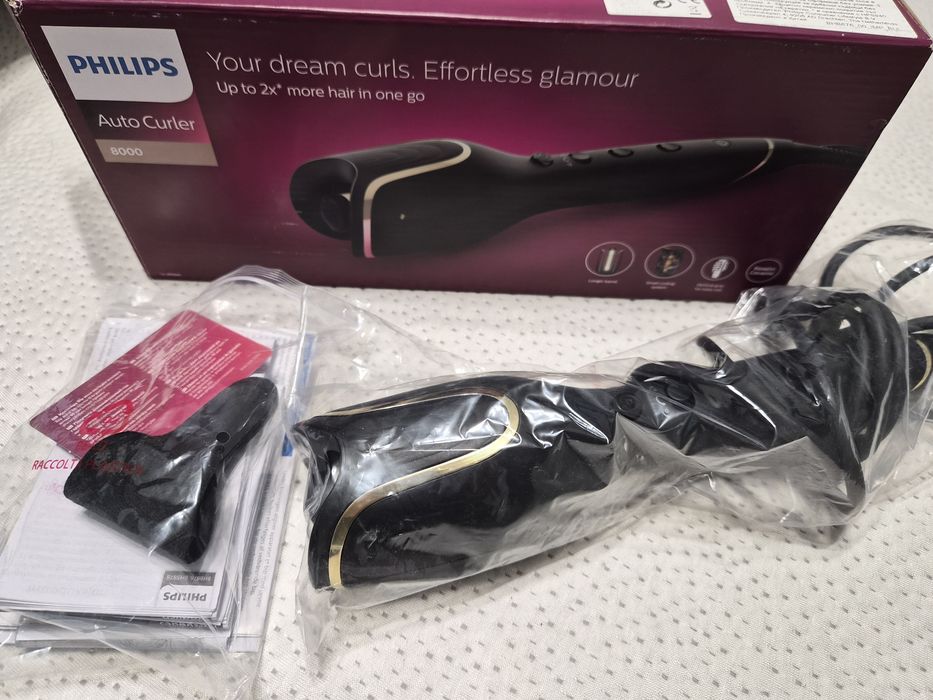 Автоматична маша Philips Серия 8000, 27 настройки, черна