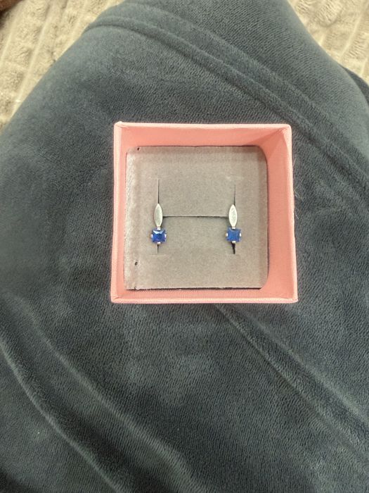 Серебро 925 пробы, детские серьги.