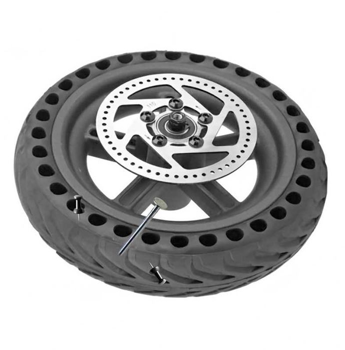 Roata spate trotineta Xiaomi M365 1S Pro Pro 2 cauciuc plin disc frana