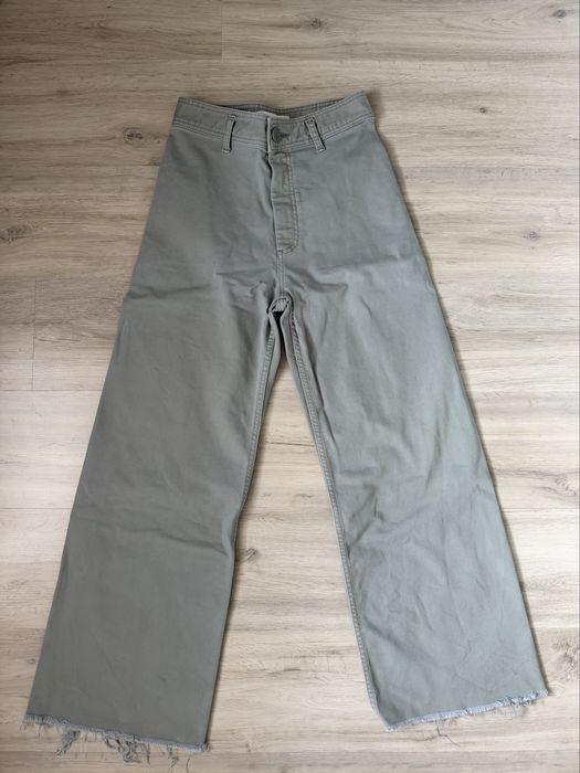Дънки Zara в ментовозелено