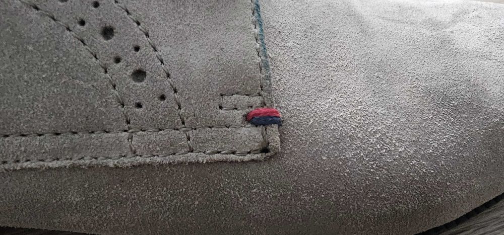 Pantofi Tommy Hilfiger Brogue din Piele Întoarsă Naturală Mărimea 42