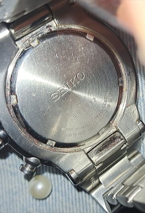 Rar! Ceas Seiko Chronograph original 6D00 – Japan, 100M, FULL funcțion